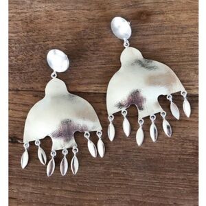 RARE Emerson Fry Bird Chime Earrings